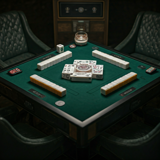 High-end mahjong setup
